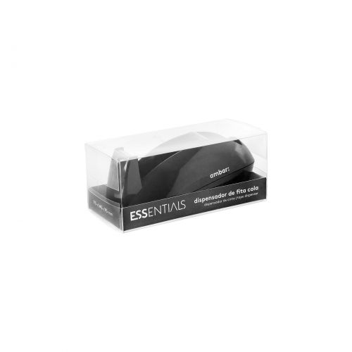 Dispensador de Fita Ambar Ess Preto , Ambar , 6160200100016 , 5601199187852